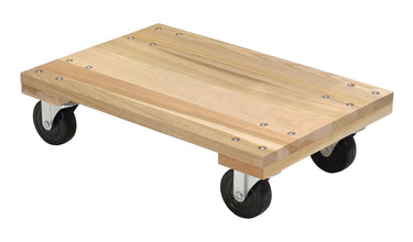 HARDWOOD DOLLY SOLID DECK 1.2K LB 16X24